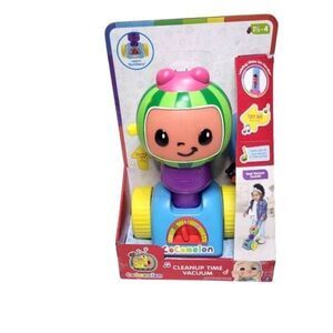 CoComelon Cleanup Time Vacuum The CleanUp Song & Clean Machine Song Toy NEW